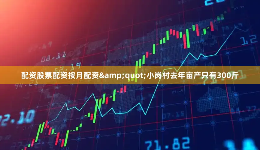 配资股票配资按月配资&quot;小岗村去年亩产只有300斤